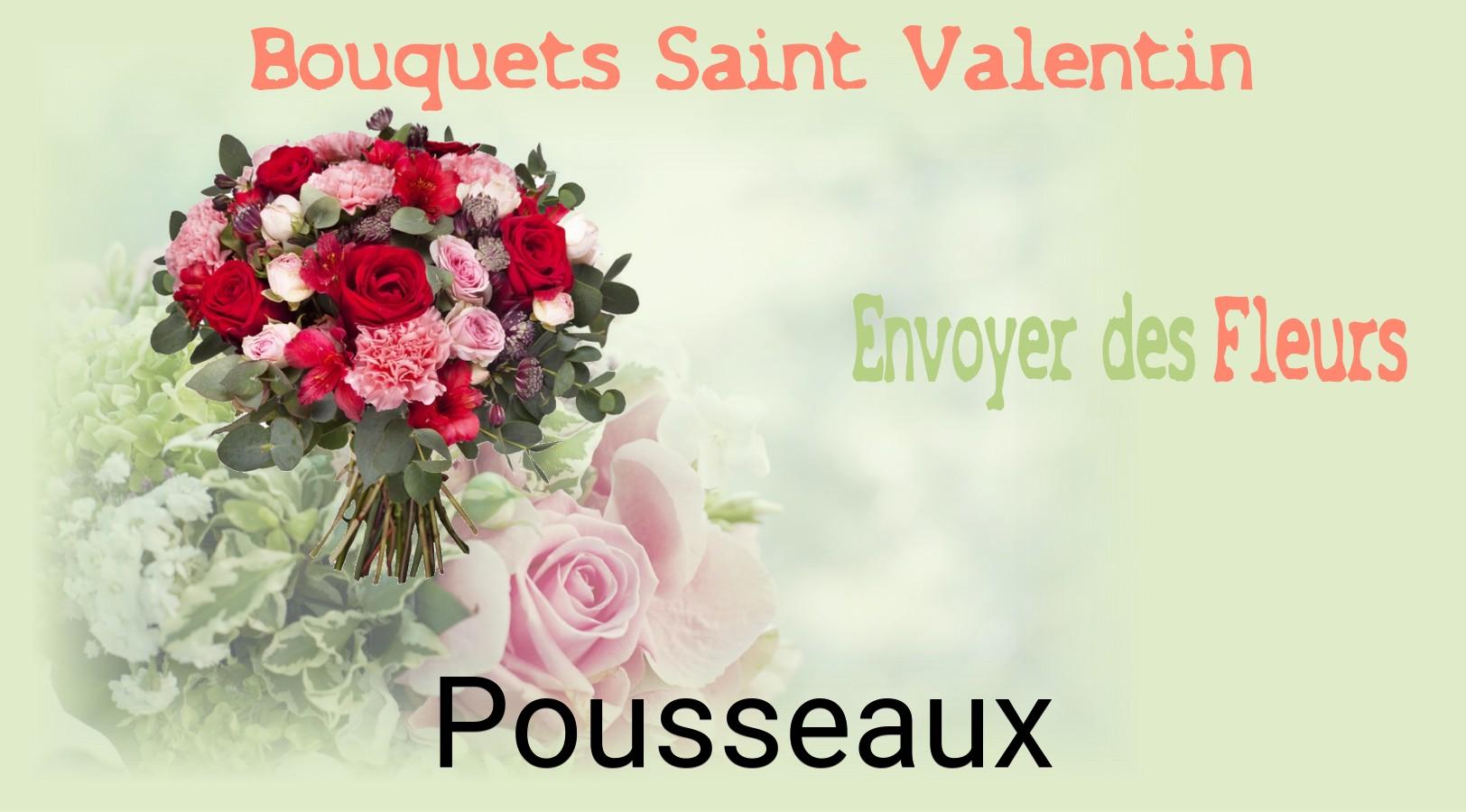 Roses de Saint-Valentin livrées à Pousseaux